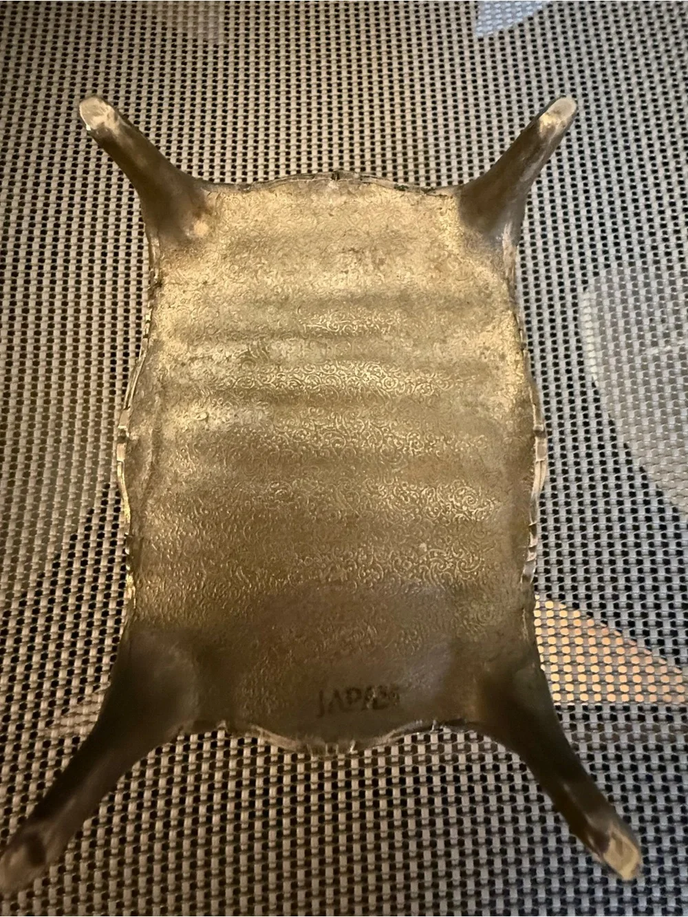Silver Decorative Metal Trinket Box - Silver Color